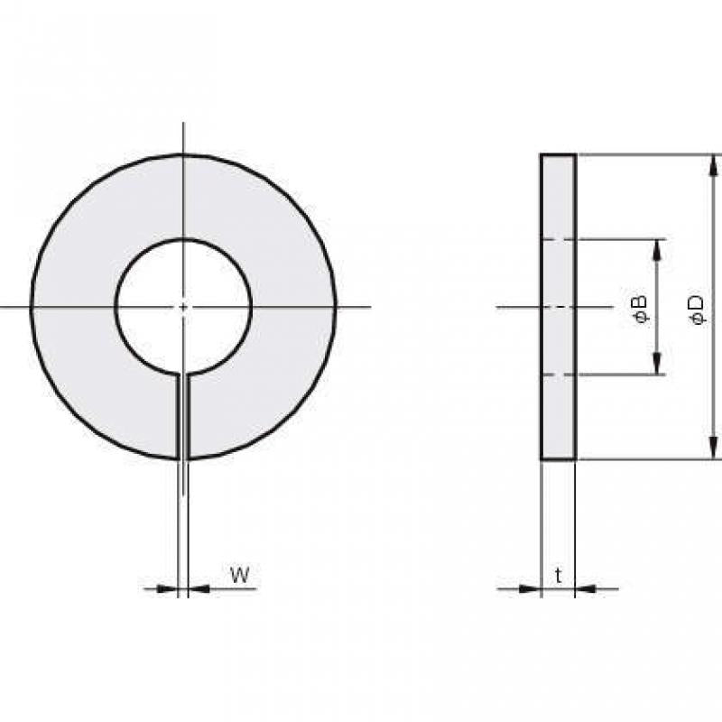 開縫型 優力膠檔板