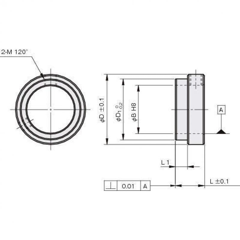 (長型)軸承固定用型 標準固定環