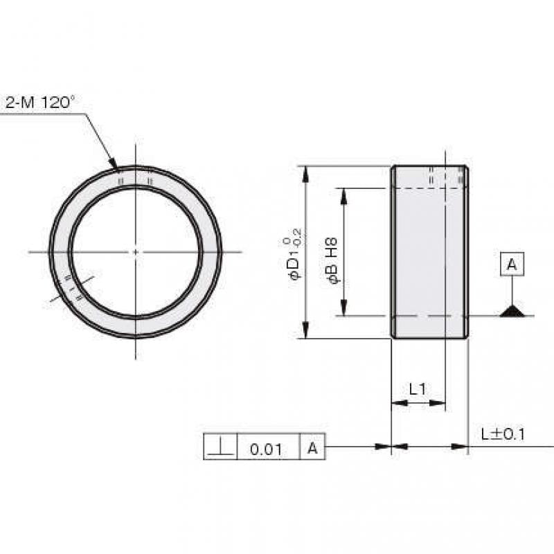 (長型)軸承固定用型 標準固定環
