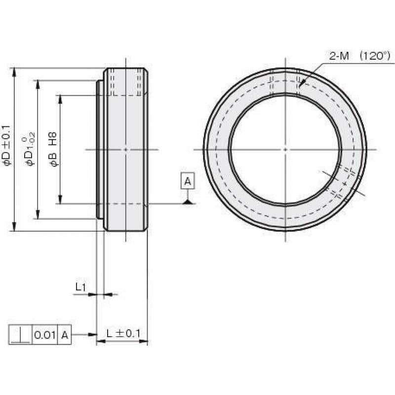 軸承固定用型 標準固定環