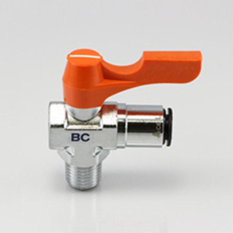 ACEBALL 彎角型（黃銅製） BC 快速接頭連接型