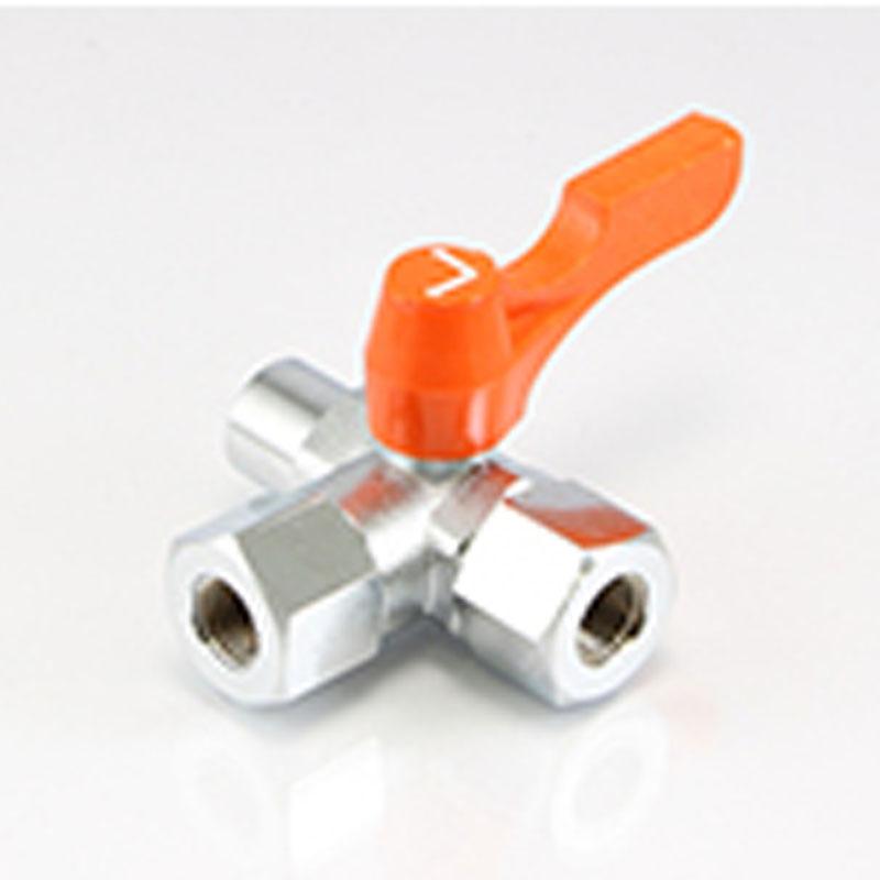 ACEBALL 3W 3方2面座閥L孔口（切換用）