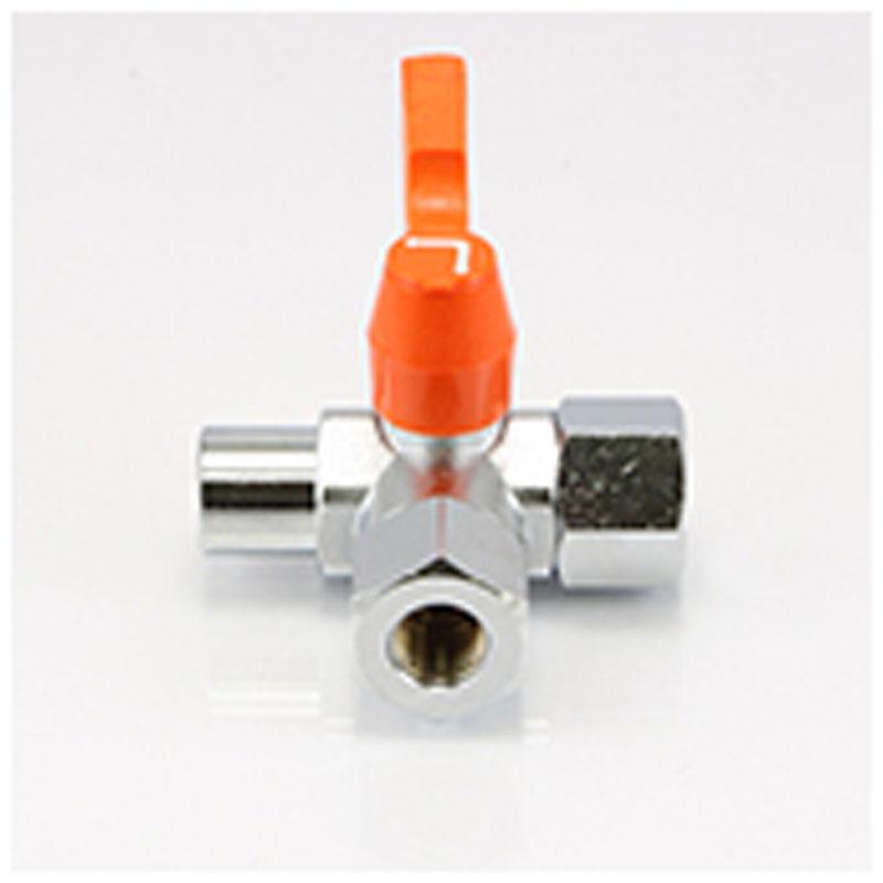 ACEBALL 3W 3方2面座閥L孔口（切換用）