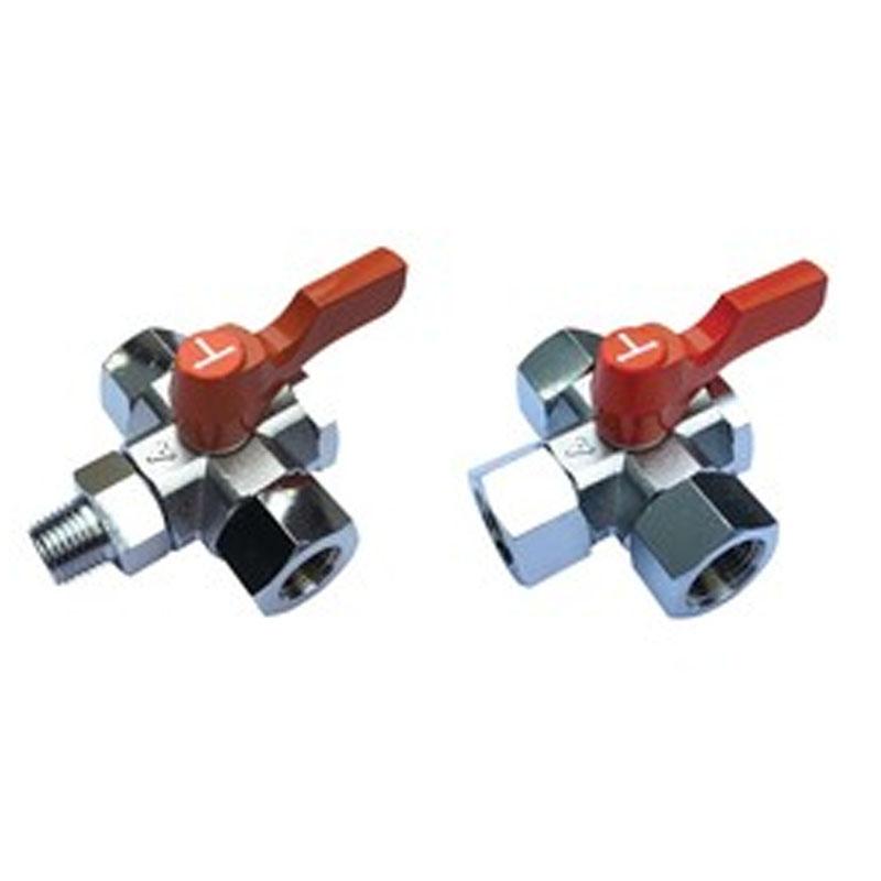 ACEBALL 4W 3方4面座閥T孔口