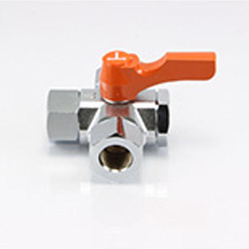 ACEBALL 4W 3方4面座閥T孔口