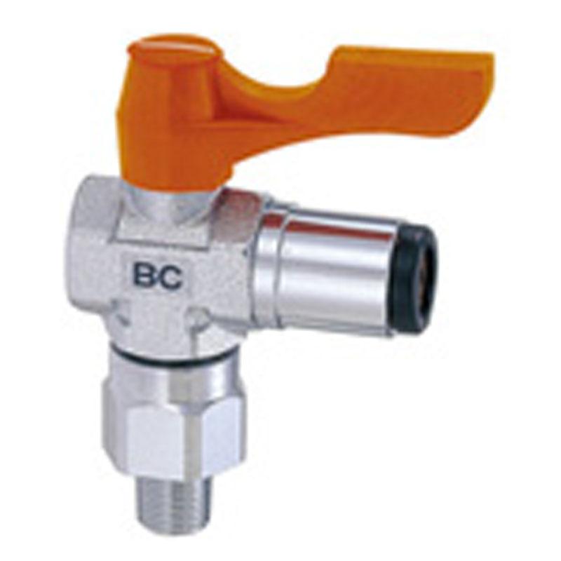 ACEBALL RV（黃銅製） 8000系列 （彎角型） BC 快速接頭連接型