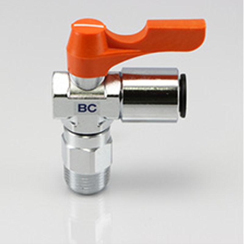 ACEBALL RV（黃銅製） 8000系列 （彎角型） BC 快速接頭連接型