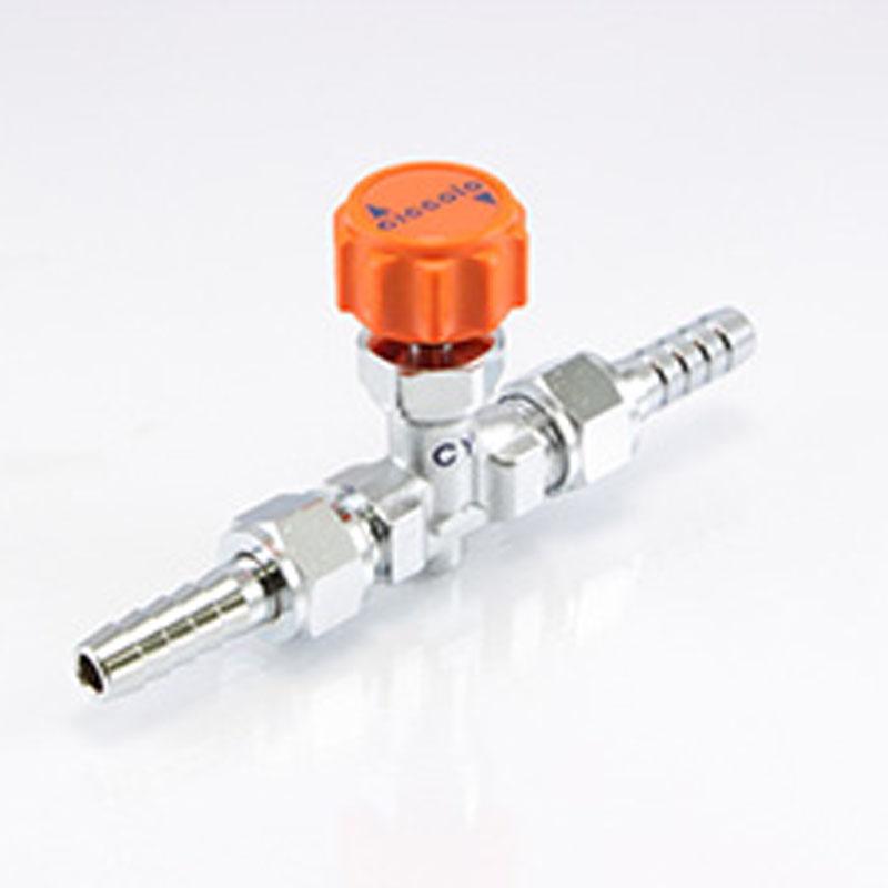 Ciccolo 黃銅製（鍍鉻加工） 雙口型 CY 軟管接頭型