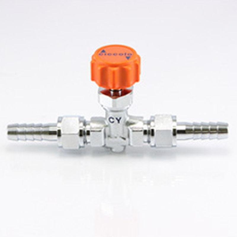 Ciccolo 黃銅製（鍍鉻加工） 雙口型 CY 軟管接頭型