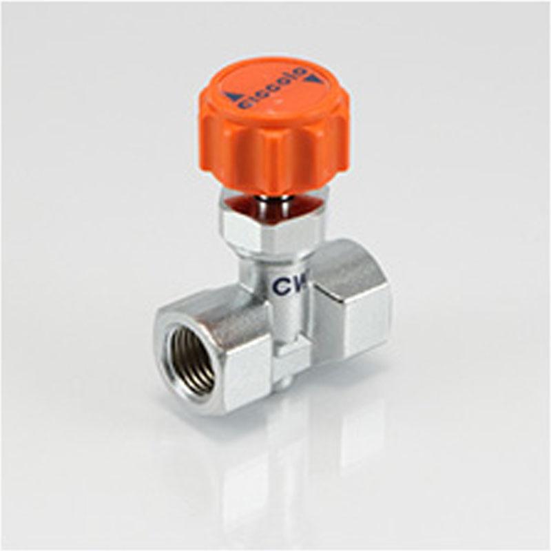 Ciccolo 黃銅製（鍍鉻加工） 直型 CW 雙頭內牙型