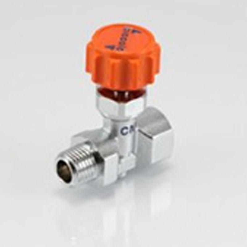 Ciccolo 黃銅製（鍍鉻加工） 直型 CM 外．內牙型