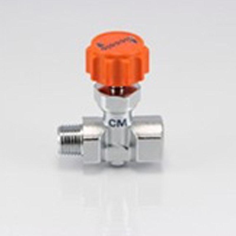 Ciccolo 黃銅製（鍍鉻加工） 直型 CM 外．內牙型