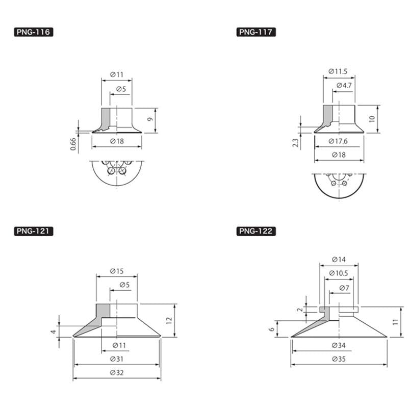 薄型吸盤單體 PNG
