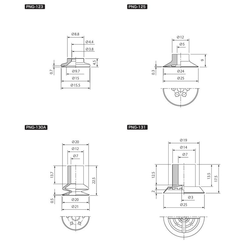 薄型吸盤單體 PNG