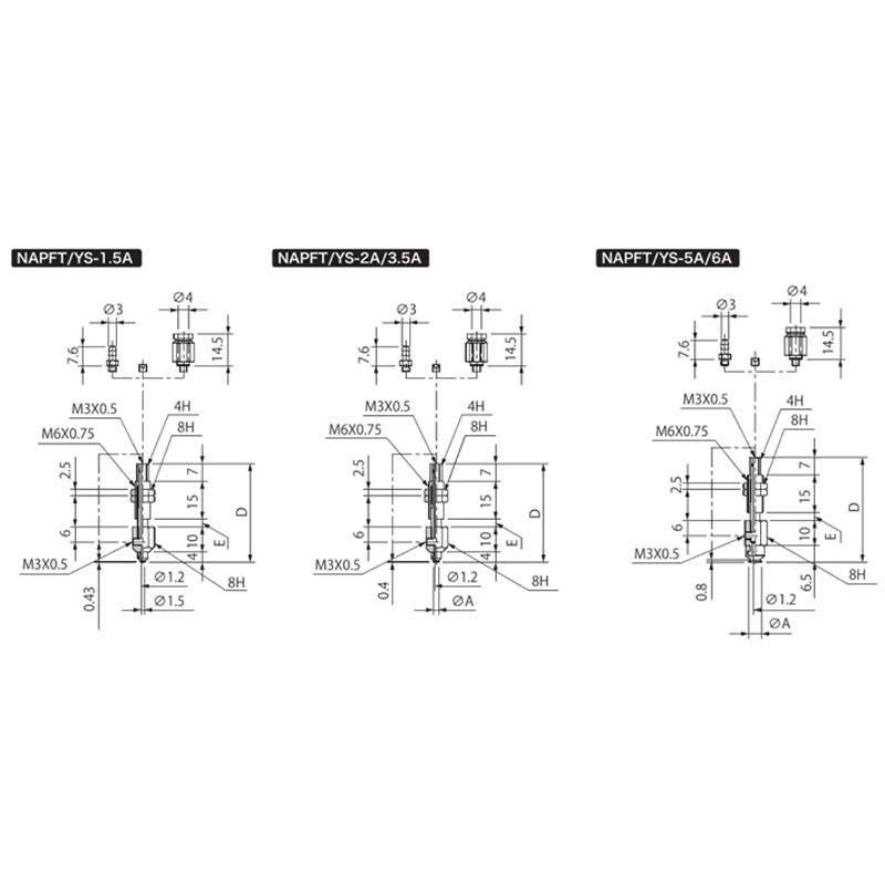 附緩衝式零件吸盤 NAPFTS/YS