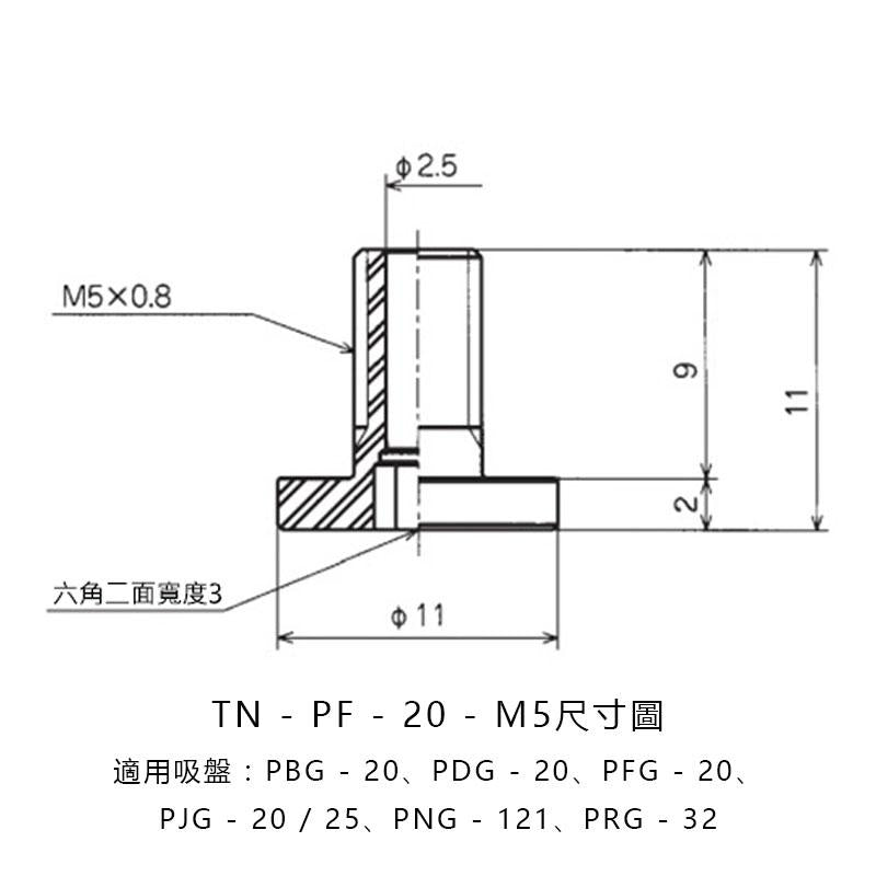 止迴螺絲 TN
