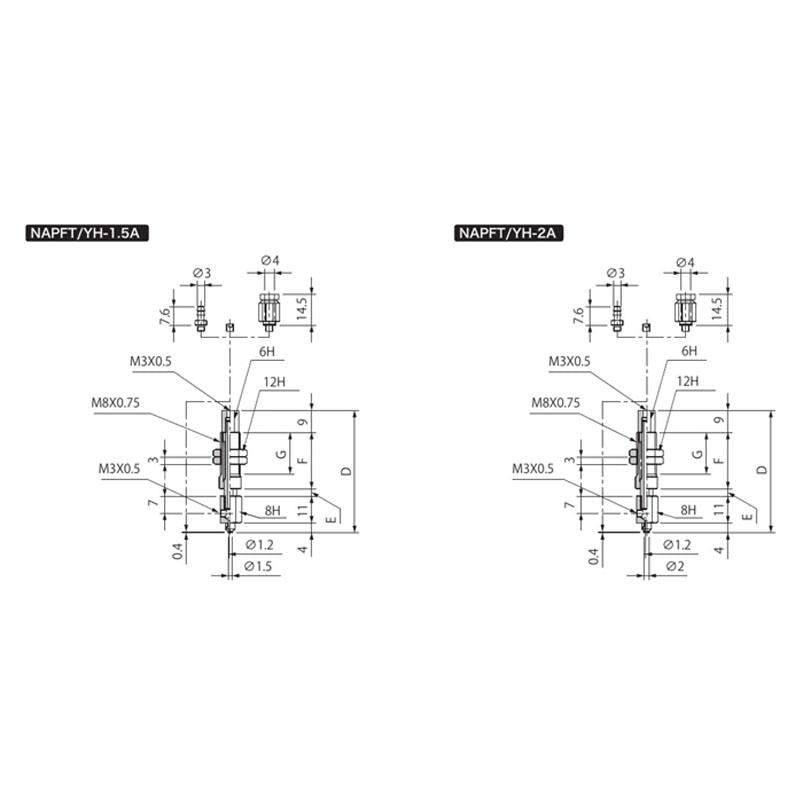 附緩衝式止迴零件吸盤 NAPFTH/YH
