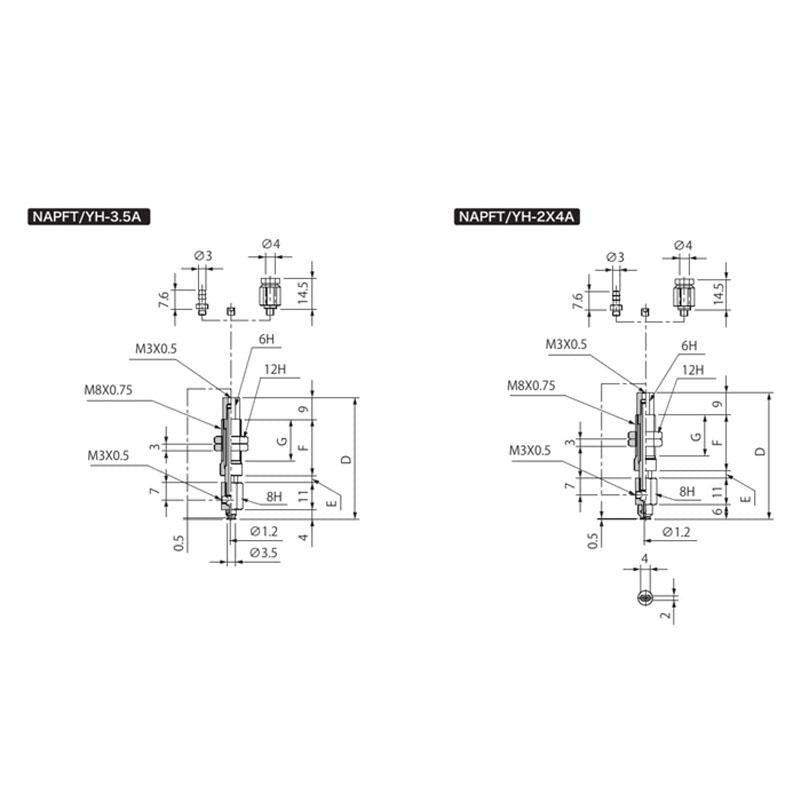 附緩衝式止迴零件吸盤 NAPFTH/YH
