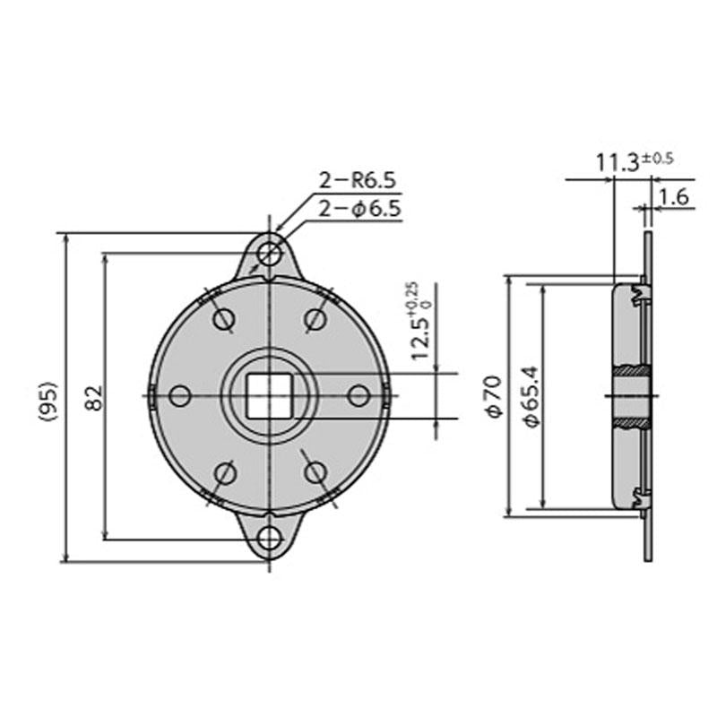 碟式阻尼器 FDT-70A/FDN-70A系列