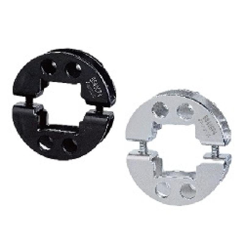 軸托架 4孔型 方軸用