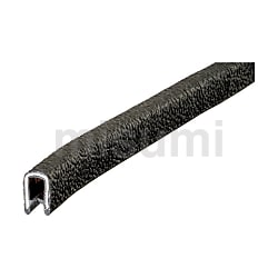 修邊條（PVC）適用於板厚 4.8mm（對應板厚 4.0～5.0mm）