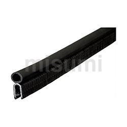 修邊密封條（TPE 一體成型）適用板厚 4.8mm（對應板厚 3.2～4.8mm）